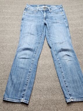 J.Crew Slim Straight Jeans Womens 28 Blue 9” Vintage Mid Rise Denim